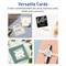 Avery Matte Ivory Square Cards, 2" x 2" Square Rounded Corners